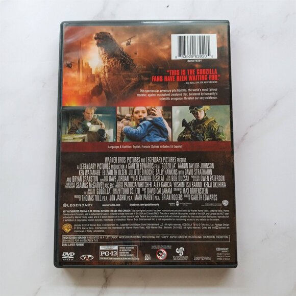 Godzilla and Godzilla The King of the Monsters Lot of 2 Movies Blu-Ray DVD - Picture 9 of 9